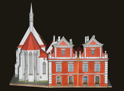 Stará radnice a kostel sv. Víta v Soběslavi
