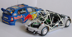 Škoda Fabia WRC 2005 (Red Bull - s interiérem)