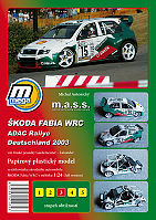 Škoda Fabia WRC 2003 (ADAC - s interiérem)