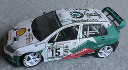 Škoda Fabia WRC 2003 (ADAC - s interiérem)